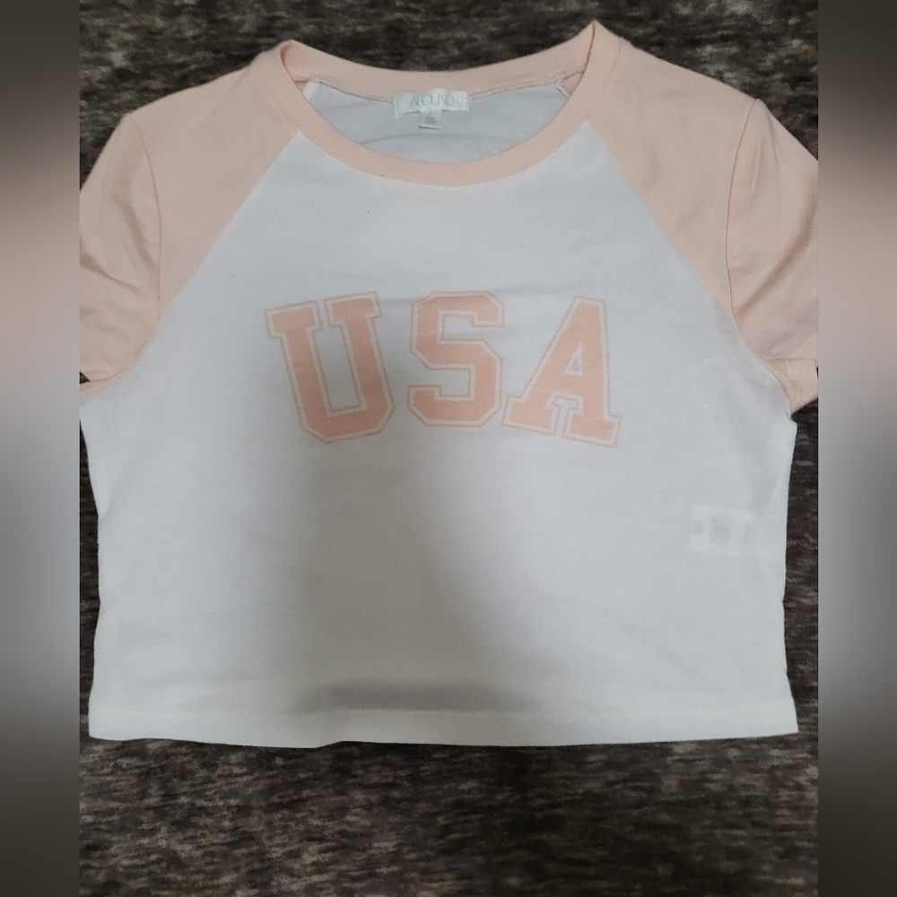 Women's cute crop shirt